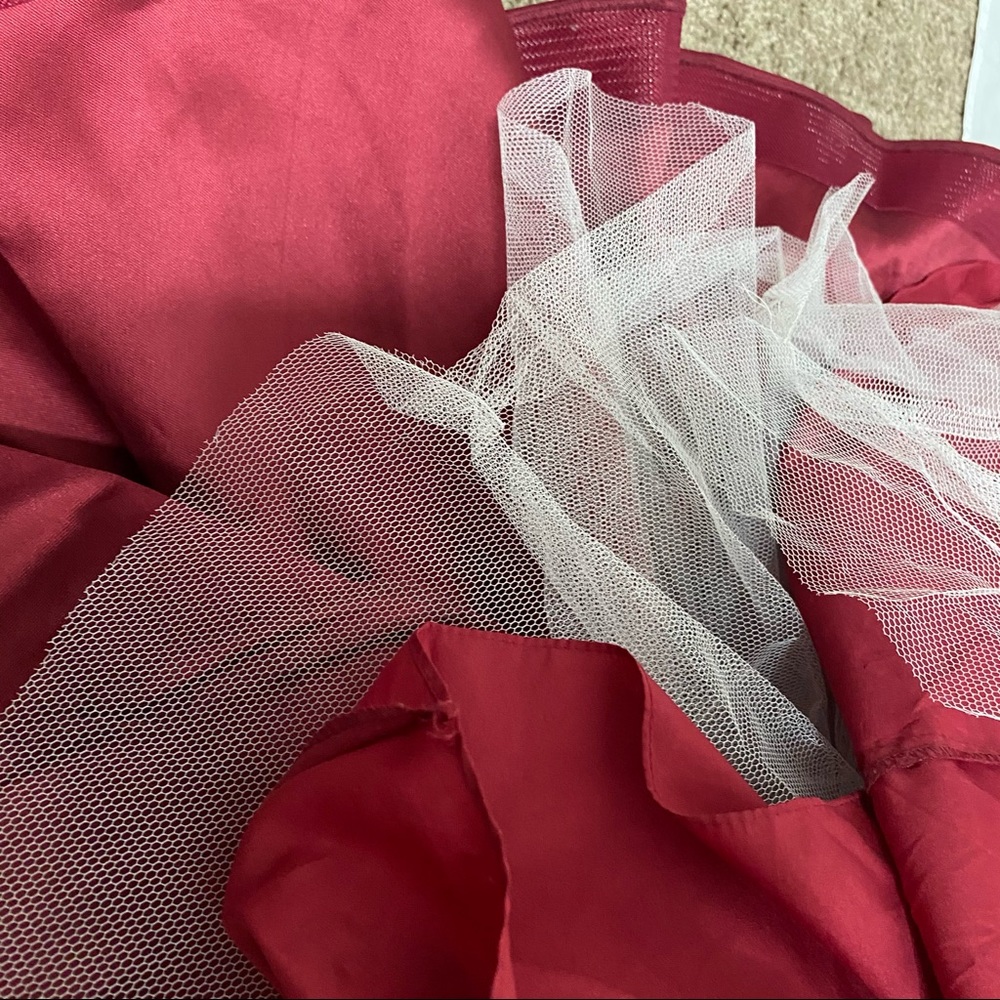 Mac Duggal Red Ball Gown - Picture 9 of 9